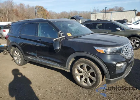 2020 Ford Explorer Platinum z USA, uszkodzony, nr VIN 1FM5K8HC1LGC08201